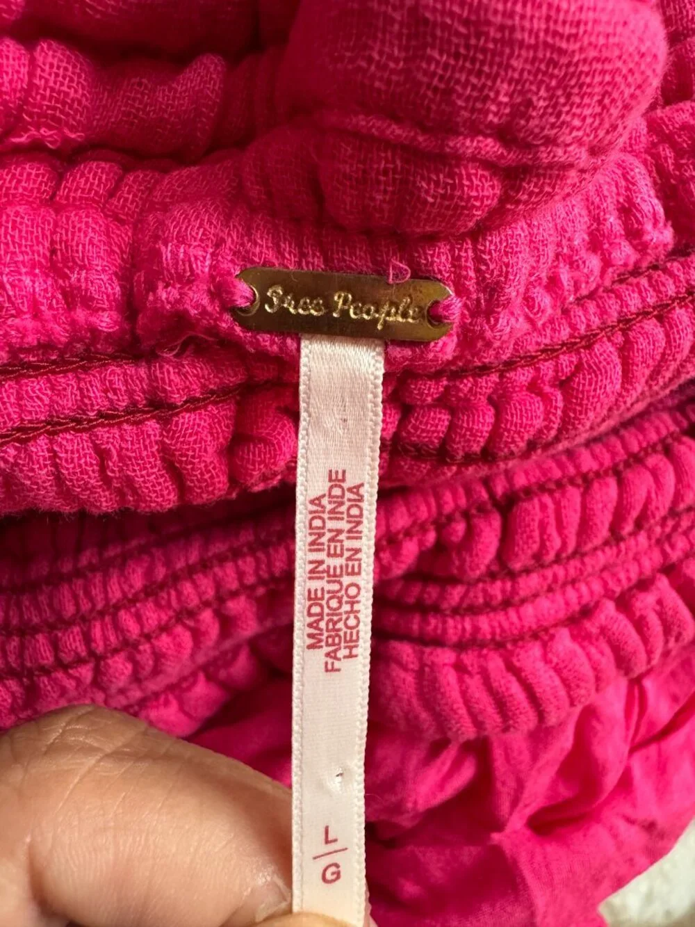 Free People Real Love Maxi Dress Pink Size L